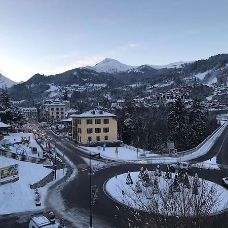 Appart Cosy Et Lumineux Au Coeur De Saint Gervais Exterior foto